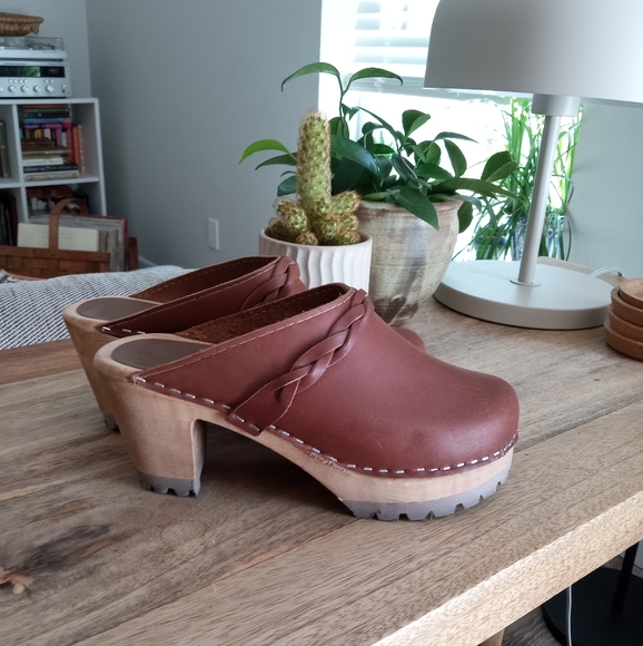 EUC MIA Women's Elsa Mule- Size 36, Brown Leather - Picture 5 of 5